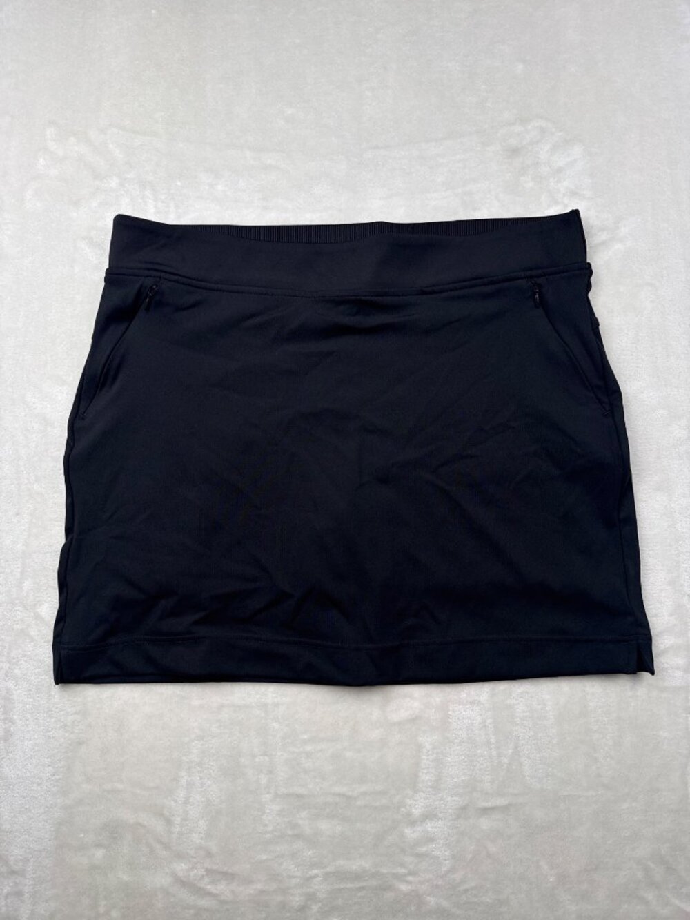32 Degrees Black Athletic Skort With Elastic Waistband & Pockets